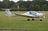 G-BXPC @ EGKR - Diamond DA-20A-1 Katana at Redhill. - by moxy