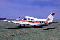 G-BJBV - Piper PA-28-161 Warrior II [28-8116279] (Place and date unknown) @ 1984. From a slide. A rare image of this aircraft for the net. - by Ray Barber