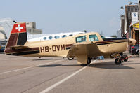 HB-DVM @ LSZG - waiting in front of the maintenance hangar - by sparrow9