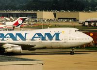 N743PA @ EGKK - Pan American
Wearing a Yellow Ribbon for those involved in Desert Shield/Storm. - by kenvidkid