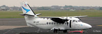 OK-LAZ @ EGNH - Taxy in from an Isle of Man flight - Citywing at Blackpool EGNH - by Clive Pattle