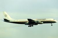 C-FCRN @ EGKK - Crown Air - by kenvidkid