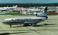 N187AT @ EGKK - American Trans Air - by kenvidkid