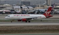 N623VA @ LAX - Virgin America - by Florida Metal