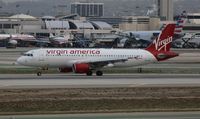 N623VA @ LAX - Virgin America