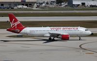 N625VA @ FLL - Virgin America - by Florida Metal