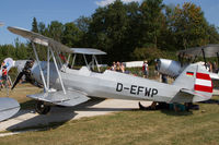 D-EFWP @ EDST - On the flightline at the 2016 Hahnweide Oldtimer Fliegertreffen - by alanh