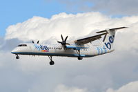 G-ECOT @ EGSH - Landing at Norwich. - by Graham Reeve