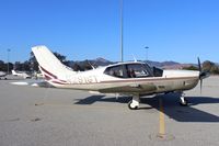 N291GT @ E16 - RHV based 2001 Socata TB-21 parked on the transient ramp at South County Airport, San Martin, CA. - by Chris Leipelt