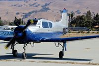 N918GC @ E16 - Montara based 1979 Yak-18T taxing in at South County Airport, San Martin, CA. - by Chris Leipelt