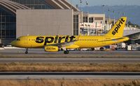N644NK @ LAX - Spirit - by Florida Metal