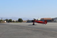 N65124 @ SZP - 1943 Boeing Stearman A75N1 (PT-17), 'Spirit of OPEC', P&W R985 450 Hp Wasp Jr. upgrade by Jacobs, featured aircraft-Aviation Museum of Santa Paula First Sunday, taxi off the active - by Doug Robertson