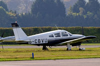 G-CBVU @ EGTK - Piper PA-28R-200 Cherokee Arrow [28-7135007] Oxford-Kidlington~G 01/10/2011 - by Ray Barber
