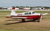N6971V @ KOSH - Mooney M20F - by Mark Pasqualino