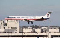 N664MS @ MIA - American Eagle - by Florida Metal