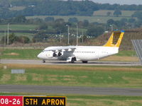 SE-DSS @ EGTE - latest 146 in for maintenance check - by magnaman