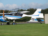 G-AXCG @ EGTU - nice old jodel - by magnaman