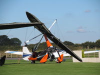 G-CIKA @ EGTU - at dunkeswell with friend - by magnaman
