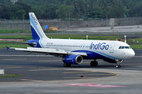 VT-IEG @ VABB - Turning off the active after an evening arrival at CSIA. - by Arjun Sarup