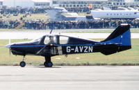 G-AVZN @ EGLF - Taxying for take off at the 1998 Farnborough International Air Show. - by kenvidkid
