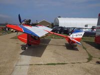 G-BPHK - On display at Stow Maries - by keith sowter