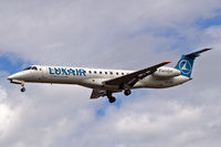 LX-LGX @ EGLL - Embraer ERJ-145LU [145147] (Luxair) Heathrow~G 01/09/2006. On finals 27L.