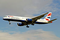 G-BPEI @ EGLL - Boeing 757-236 [25806] (British Airways) Heathrow~G 01/09/2006. On finals 27L.