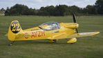 G-AYZH @ EGTH - 2. G-AYZH one of many racers ready for the chase at Shuttleworth Collection's magnificent 'Season Finale,' October, 2016.