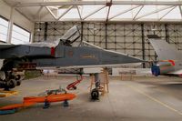 M05 @ LFXR - The only one prototype of Sepecat Jaguar M, Preserved at Naval Aviation Museum, Rochefort-Soubise airport (LFXR) - by Yves-Q