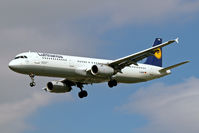D-AIRA @ EGLL - Airbus A321-131 [0458] (Lufthansa) Heathrow~G 01/09/2006. On finals 27L.