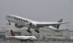 A7-BFB @ KLAX - Departing LAX - by Todd Royer