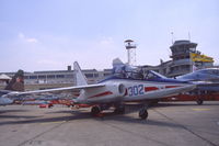 302 @ LFPB - Sukhoi Su-28, a proposed trainer aircraft, based on the Su-25 Frogfoot. Le Bourget, 1989 - by Van Propeller