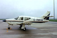 G-RMKM @ EHAM - Rockwell Commander 112TC [13082] Amsterdam-Schiphol~PH 12/05/1979. From a slide. - by Ray Barber
