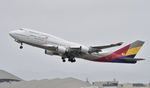 HL7428 @ KLAX - Departing LAX - by Todd Royer