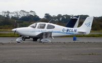 G-MCLN @ EGFH - Visiting SR20 G2. - by Roger Winser
