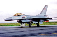 E-006 @ AAL - RDAF Air Show Aalborg 6.6.93 - by leo larsen