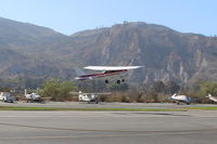 N714HH @ SZP - 1977 Cessna 150M, Continental O-200 100 Hp, another takeoff climb Rwy 22 - by Doug Robertson