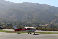 N714HH @ SZP - 1977 Cessna 150M, Continental O-200 100 Hp, takeoff roll Rwy 22 - by Doug Robertson