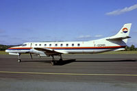 F-GDMR @ LFBX - Swearingen SA.226TC Metro II [TC-349] (Compagnie Aerienne Du Languedoc) Perigueux-Bassillac~F 22/09/1982. From a slide. - by Ray Barber