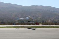 N194DA @ SZP - 1996 Diamond DA 20 A-1 KATANA (Samurai Sword) , Rotax 912A-3 79.9 Hp for takeoff, takeoff climb Rwy 22 - by Doug Robertson