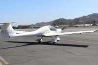 N194DA @ SZP - 1996 Diamond DA 20 A-1 KATANA (Samurai Sword), Rotax 912A-3 79.9 Hp for takeoff, taxi to Rwy 22 - by Doug Robertson