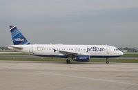 N643JB @ KORD - Airbus A320