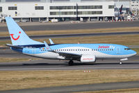 OO-JOS @ EBBR - Take off rwy 07R.