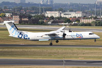 G-JECL @ EBBR - Landing on rwy 01. - by Raymond De Clercq