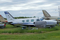 C-FMHB @ CYBW - Piper PA-31T Cheyenne II [31T-7620023] (MTW Aerospace) Calgary-Springbank~C 22/07/2008. Cancelled 03/10/2008 seen here stored for spares use.