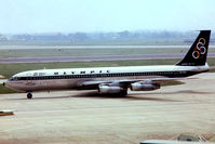 SX-DBO @ EGLL - Boeing 707-351C [19164] (Olympic Airways) Heathrow~G @ 17/05/1979. Date approximate from a slide.