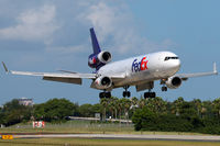 N583FE @ TJSJ - Ready to land runway 10 - by Racso Smet