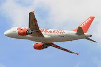 G-EZBM @ LFBD - Airbus A319-111, Take off rwy 23, Bordeaux Mérignac airport (LFBD-BOD) - by Yves-Q