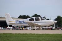 N128FA @ KOSH - Cirrus SR20 - by Mark Pasqualino