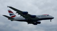 G-XLEE @ EGLL - British Airways, is here landing at London Heathrow(EGLL) - by A. Gendorf